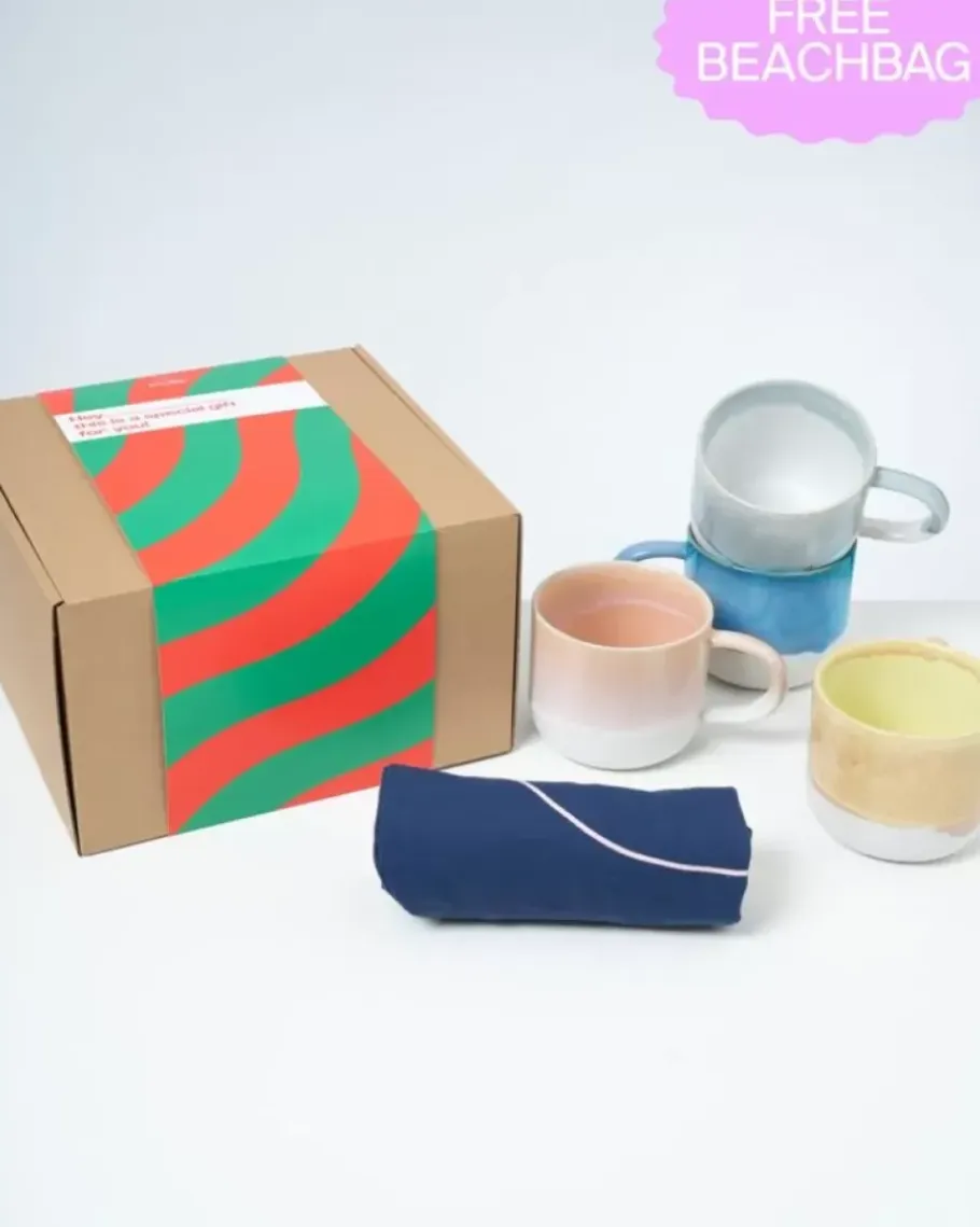 Motel a Miio Große Tassen>Geschenkbox - 4 X Coimbra Teetasse Gros