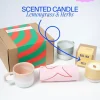 Motel a Miio Große Tassen>Geschenkbox - 2 X Coimbra Teetasse & 1 X Duftkerze