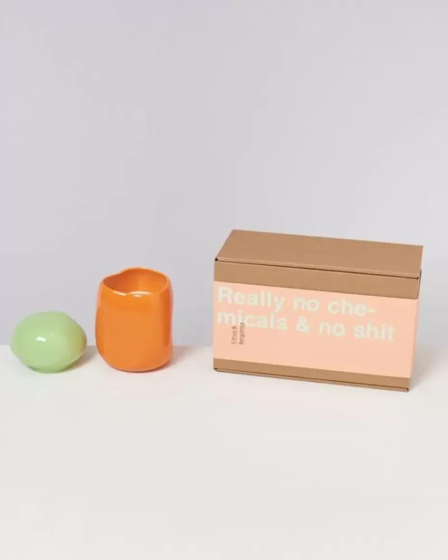 Motel a Miio Duftkerzen>Joao Duftkerze "Dia No Mar" Orange Grun