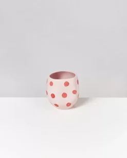 Motel a Miio Joao M>Joao Vase M Rosa Mit Punkten
