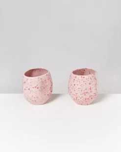 Motel a Miio Vasen>Joao Vase M Rosa Rot Gesprenkelt