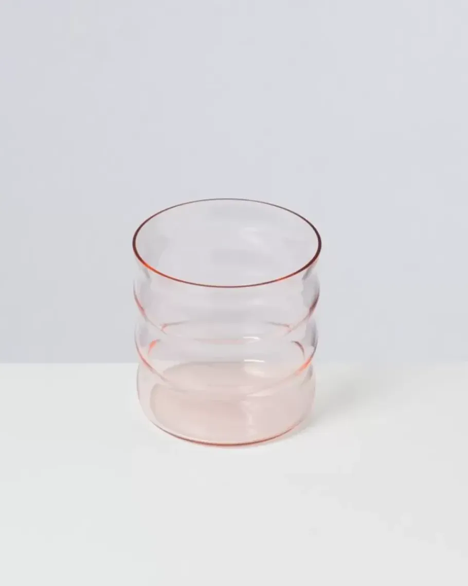 Motel a Miio Gläser>Joia Glas Bubble Pink Opal