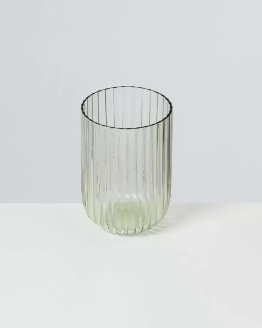 Motel a Miio Gläser>Joia Glas Riffled Smaragd