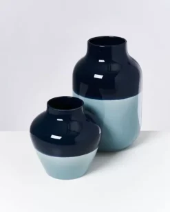 Motel a Miio Vasen>Madalin Vase Navy Hellblau