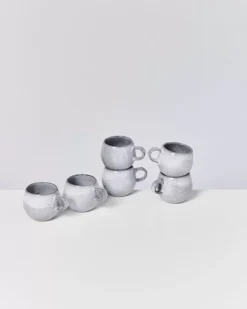 Motel a Miio 6 Teilige Sets>Mae 6Er Set Espressotasse Grau