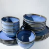 Motel a Miio 24 Teilige Sets>Melides Blue - 24 Teiliges Set