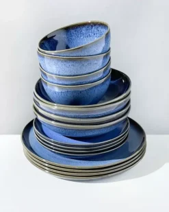 Motel a Miio 16 Teilige Sets>Melides Blue - 16 Teiliges Set