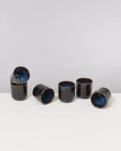 Motel a Miio Tassen & Becher>Melides 6Er Set Becher Klein Black Scope