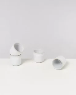 Motel a Miio Tassen & Becher Sets>Melides 4Er Set Becher Klein White