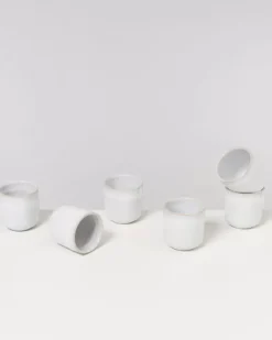 Motel a Miio Tassen & Becher>Melides 6Er Set Becher Klein White