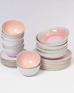 Motel a Miio Geschirr Sets>Melides Rose - 32 Teiliges Set