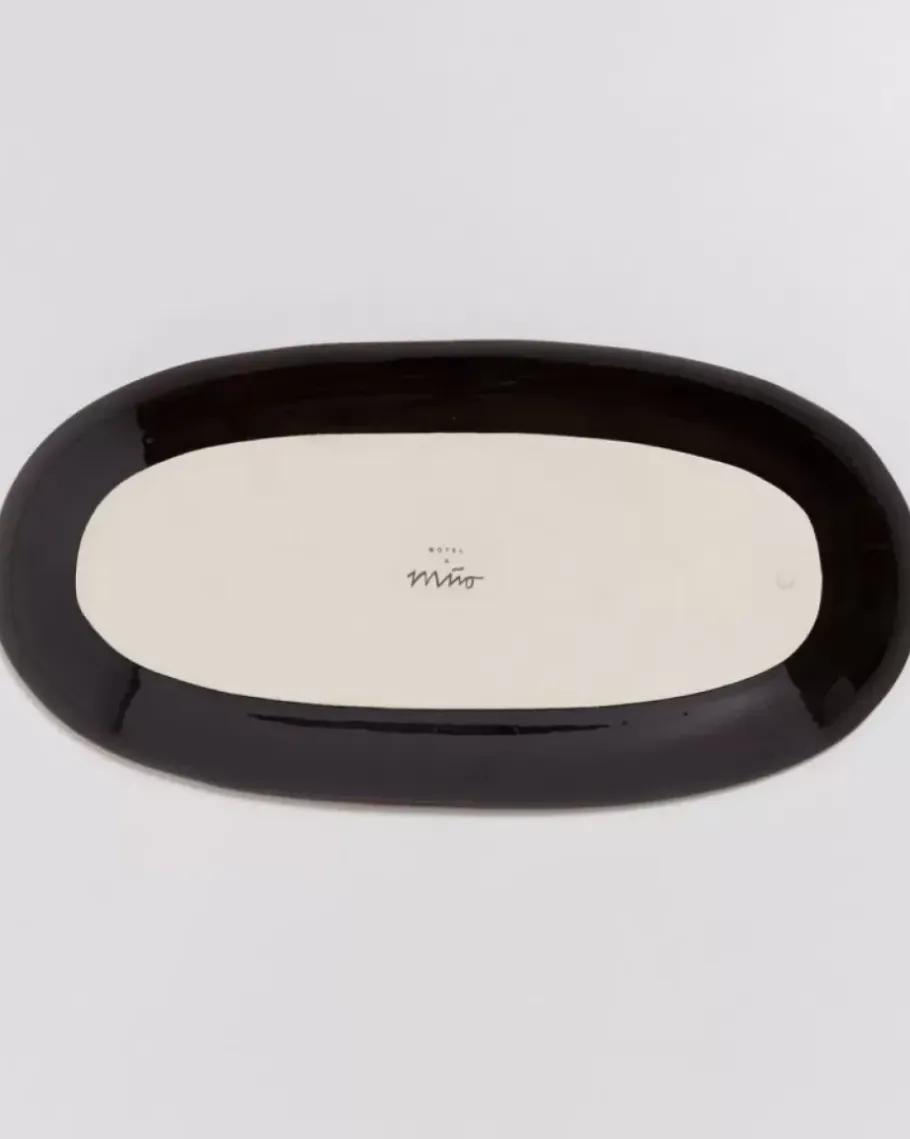 Motel a Miio Servierplatten>Melides Servierplatte L Black Scope
