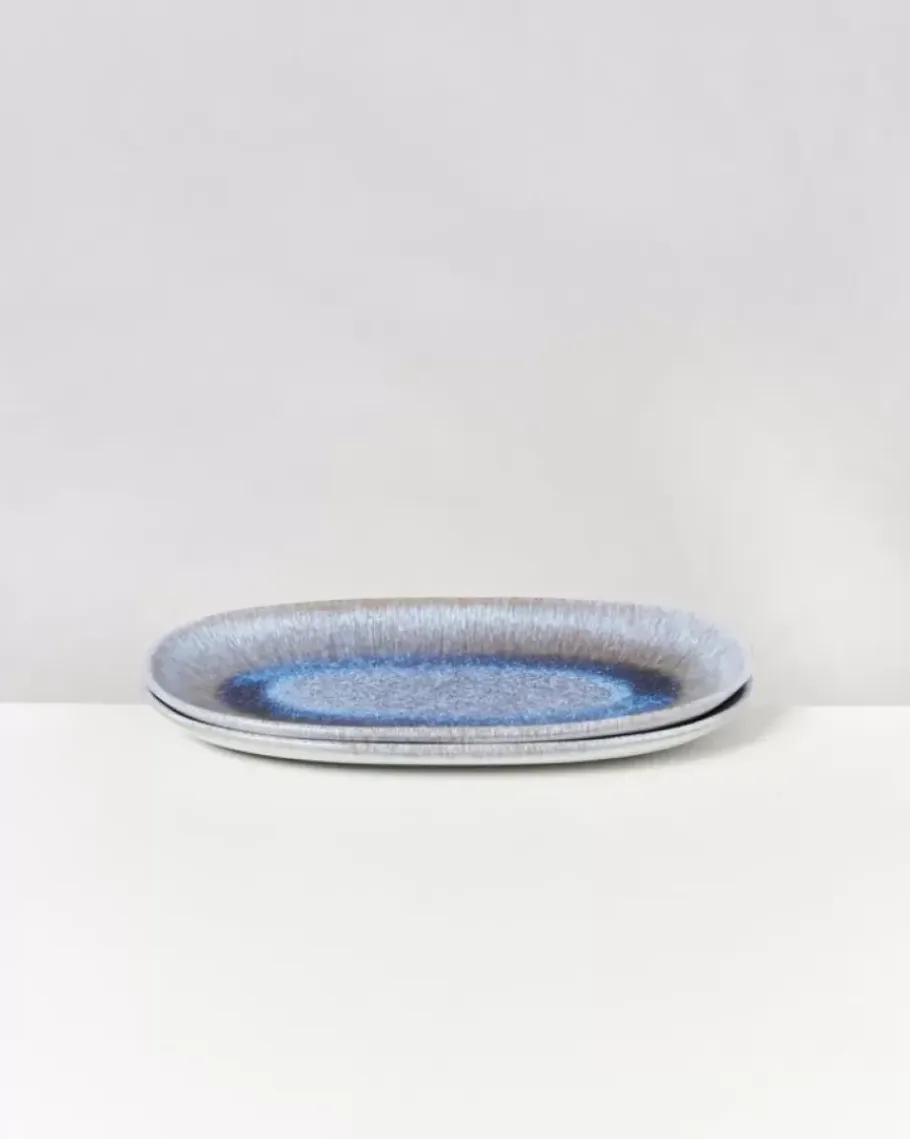 Motel a Miio Servierplatten>Melides Servierplatte L Stoneblue