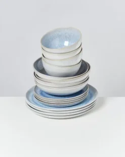 Motel a Miio Geschirr Sets>Melides Stoneblue - 16 Teiliges Set