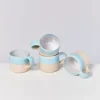 Motel a Miio 4 Teilige Sets>Nodoa 4Er Set Tasse Blue Dipped