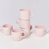 Motel a Miio Tassen & Becher Sets>Nodoa 6Er Set Tasse Rosa Gesprenkelt