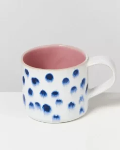 Motel a Miio 6 Teilige Sets>Nodoa 6Er Set Tasse Rosa Mit Punkten