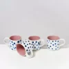 Motel a Miio Tassen & Becher Sets>Nodoa 4Er Set Tasse Rosa Mit Punkten