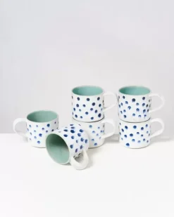 Motel a Miio Tassen & Becher>Nodoa Tasse Mint Mit Punkten