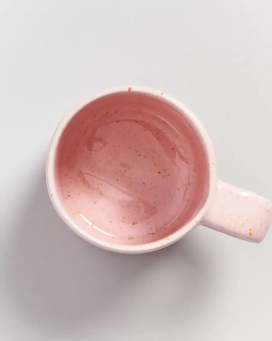 Motel a Miio Tassen & Becher>Nodoa Tasse Rosa Gesprenkelt