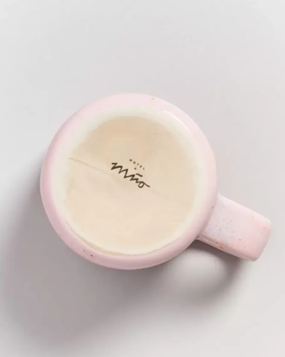 Motel a Miio Tassen & Becher>Nodoa Tasse Rosa Gesprenkelt