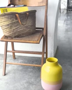 Motel a Miio Nuno L>Nuno Vase L Gelb Rose