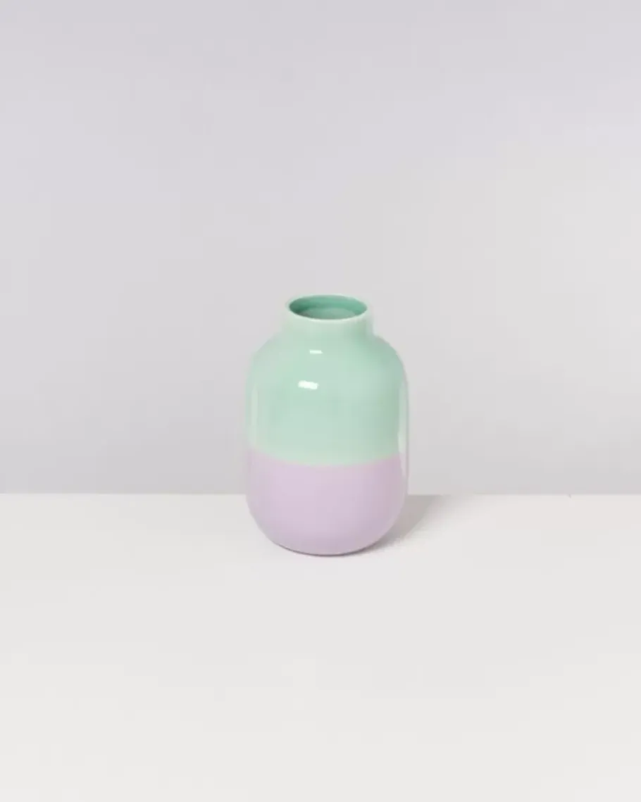 Motel a Miio Vasen>Nuno Vase M Pastellmint Lila