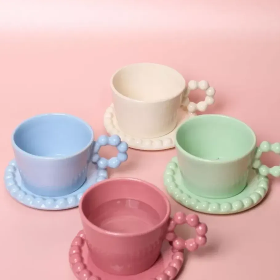 Motel a Miio Kleine Tassen>Seia Tasse Flor Sand