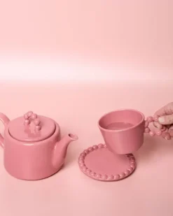 Motel a Miio Tassen & Becher>Seia Untertasse Flor Rosa