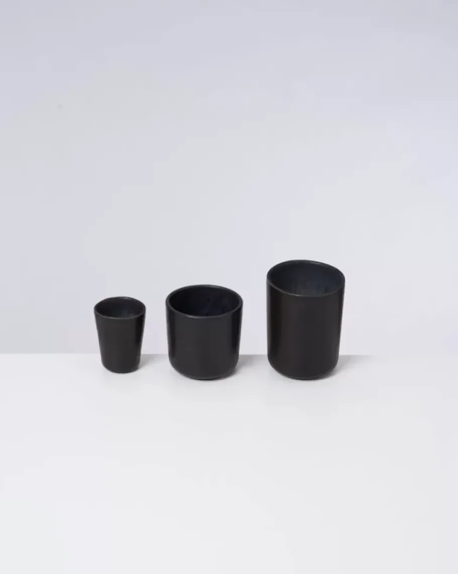 Motel a Miio Kleine Becher>Sintra Becher Klein Schwarz