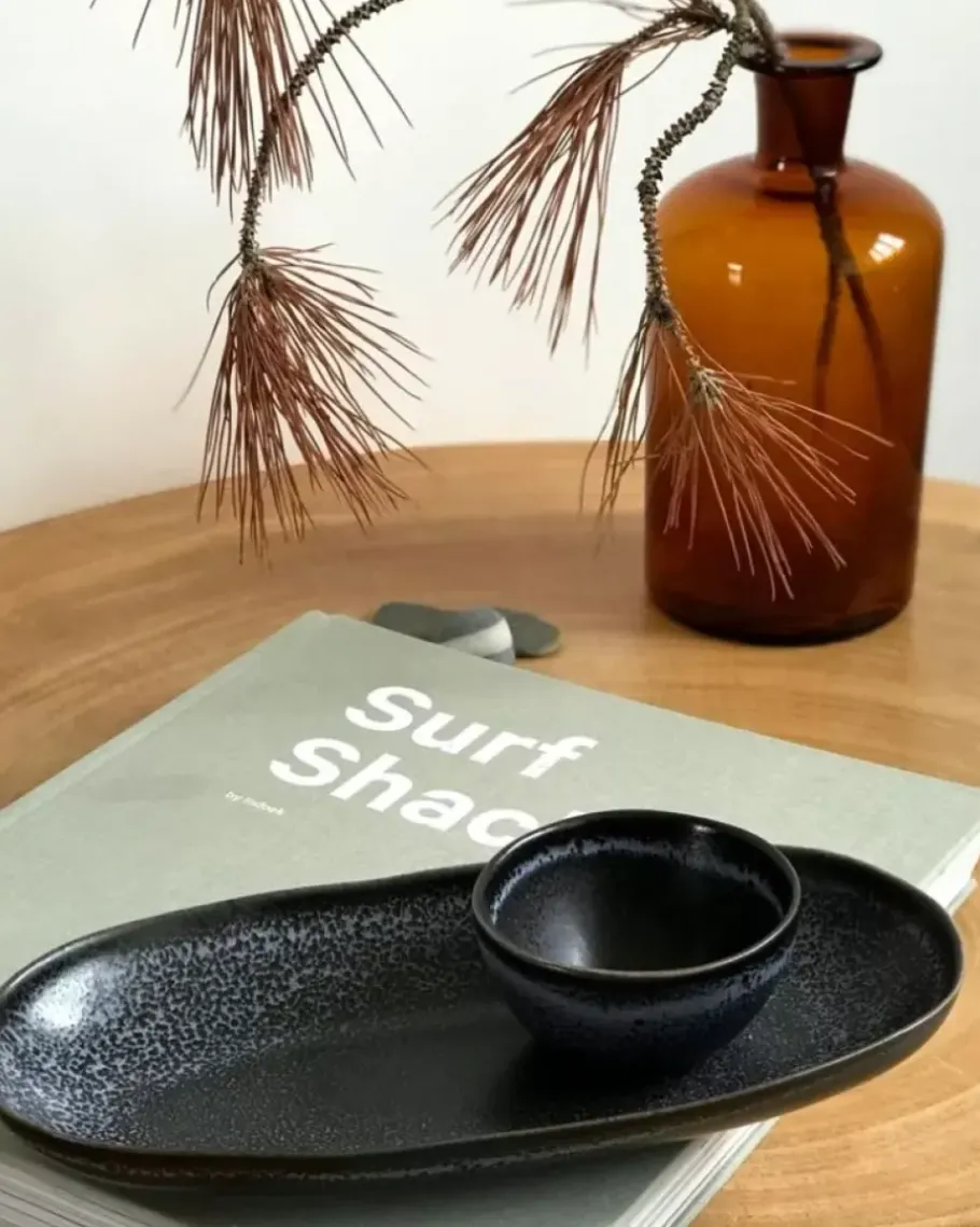 Motel a Miio Schmuckschälchen>Turmalina Servierplatte M Schwarz