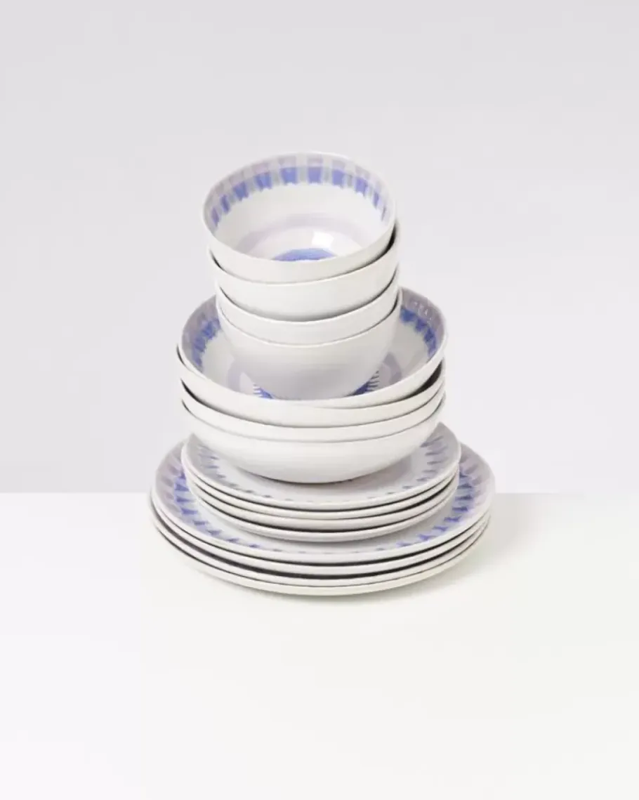 Motel a Miio 16 Teilige Sets>Verao Lila Blau - 16 Teiliges Set