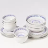 Motel a Miio Geschirr Sets>Verao Lila Blau -24 Teiliges Set