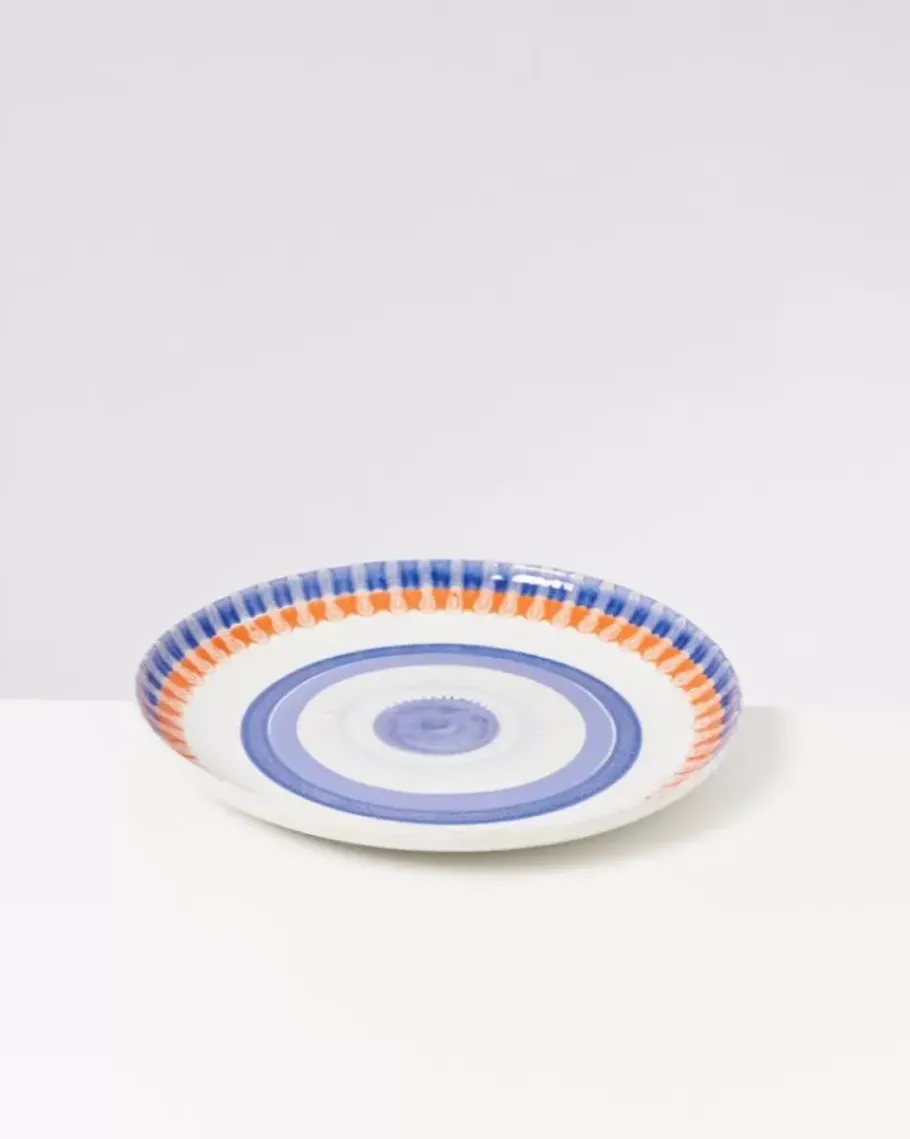 Motel a Miio Servierplatten>Verao Servierplatte Xl Rund Blau Orange