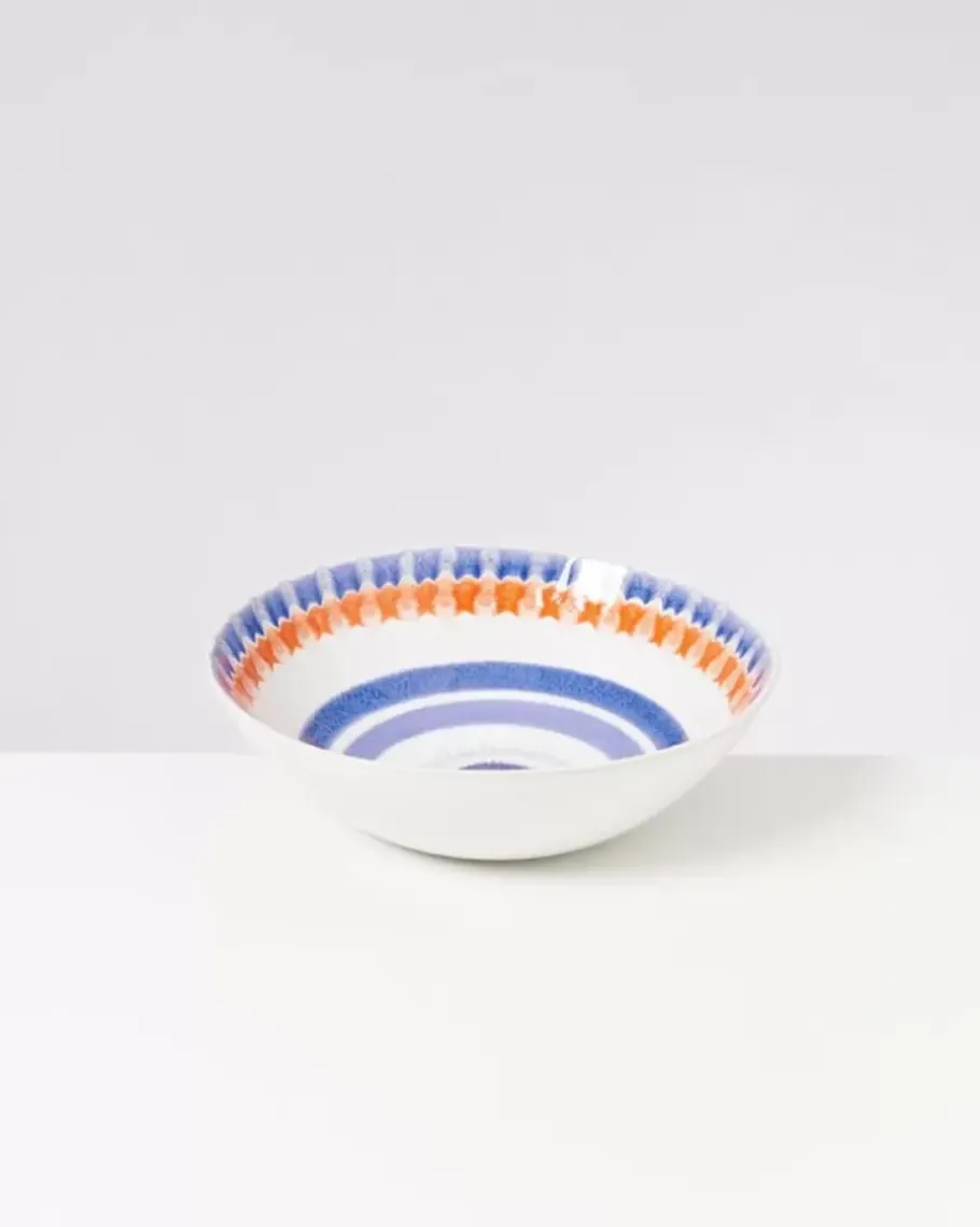 Motel a Miio Servierschalen>Verao Servierschale Gros Flach Blau Orange